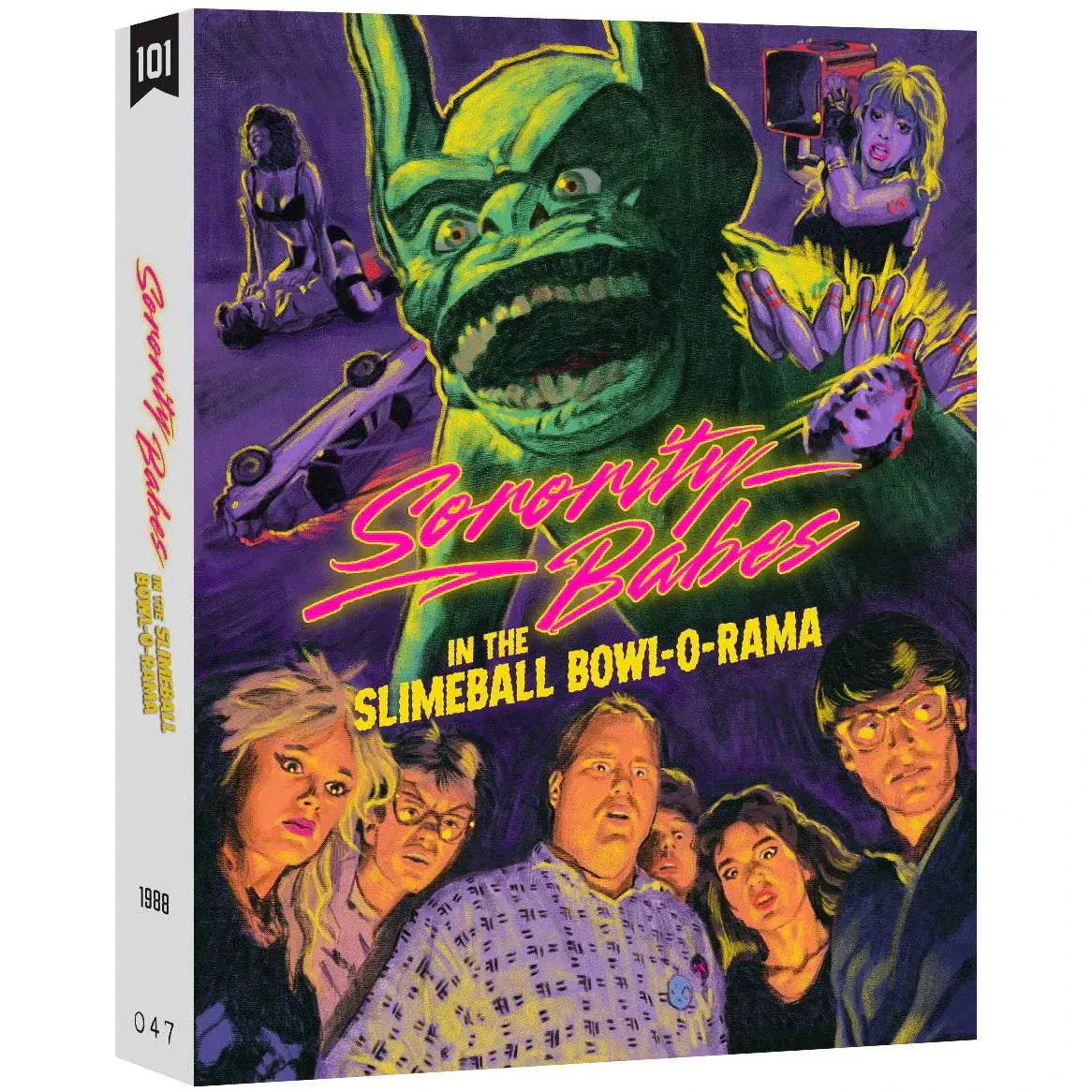 Sorority Babes in the Slimeball Bowl-O-Rama Limited Edition Blu-Ray w/ Slipcover + Booklet (101 Films Black Label) [REGION B]