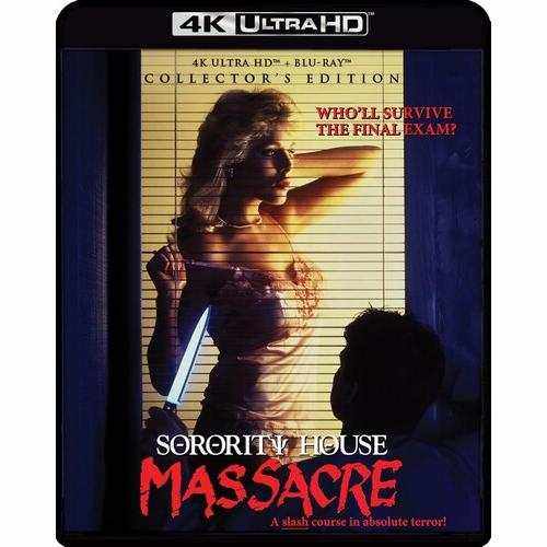 Sorority House Massacre 4K UHD + Blu-Ray Collector's Edition (with Slipcover)