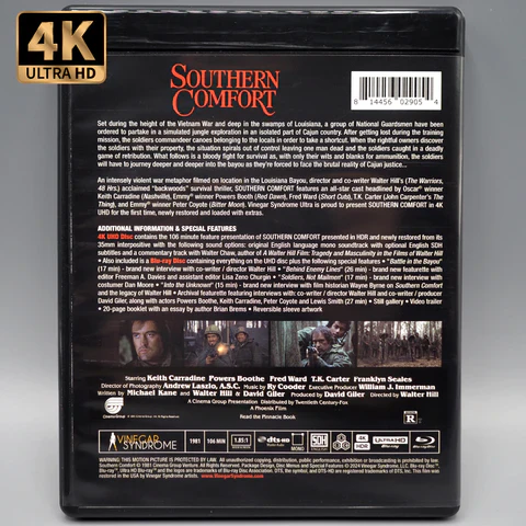 Southern Comfort 4K UHD + Blu-Ray w/ Limited Edition Slipcase + Slipcover (Vinegar Syndrome Ultra (VSU)) - Image 6