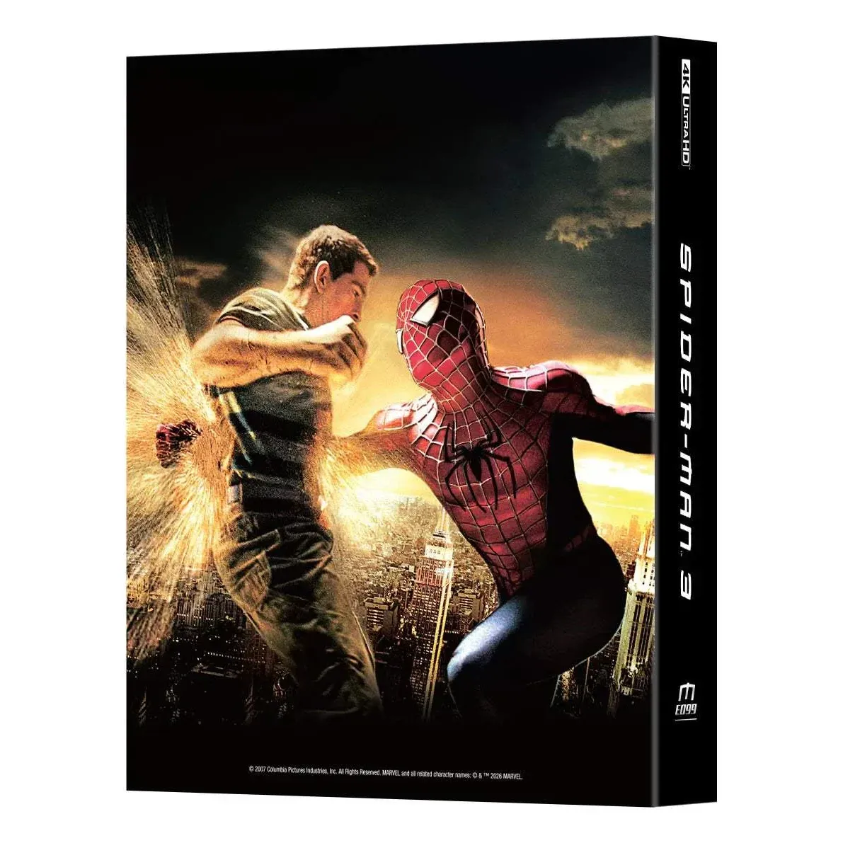 Spider-Man 3 (2007) [DOUBLE LENTICULAR - A] Steelbook 4K UHD + Blu-Ray (Manta Lab ME #99) - Image 2