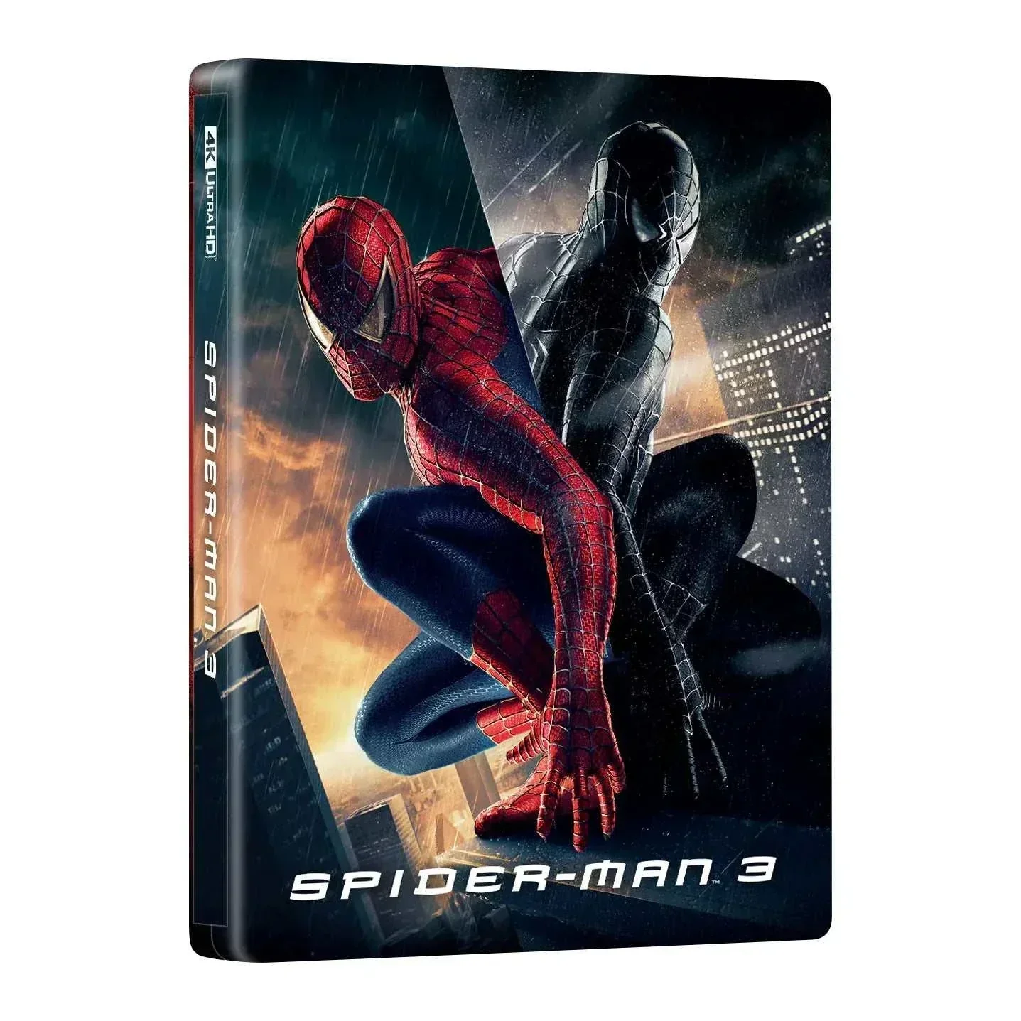 Spider-Man 3 (2007) [DOUBLE LENTICULAR - A] Steelbook 4K UHD + Blu-Ray (Manta Lab ME #99) - Image 4