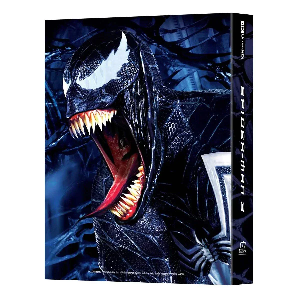 Spider-Man 3 (2007) [DOUBLE LENTICULAR - B] Steelbook 4K UHD + Blu-Ray (Manta Lab ME #99) - Image 2