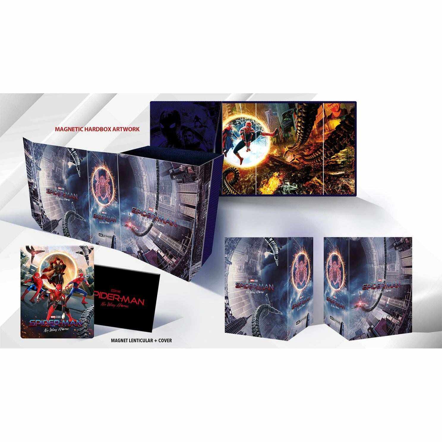 Spider-Man: No Way Home [One Click] 4K UHD + Blu-Ray Steelbook Limited Edition (WeET Collection Exclusive #20) - Image 3