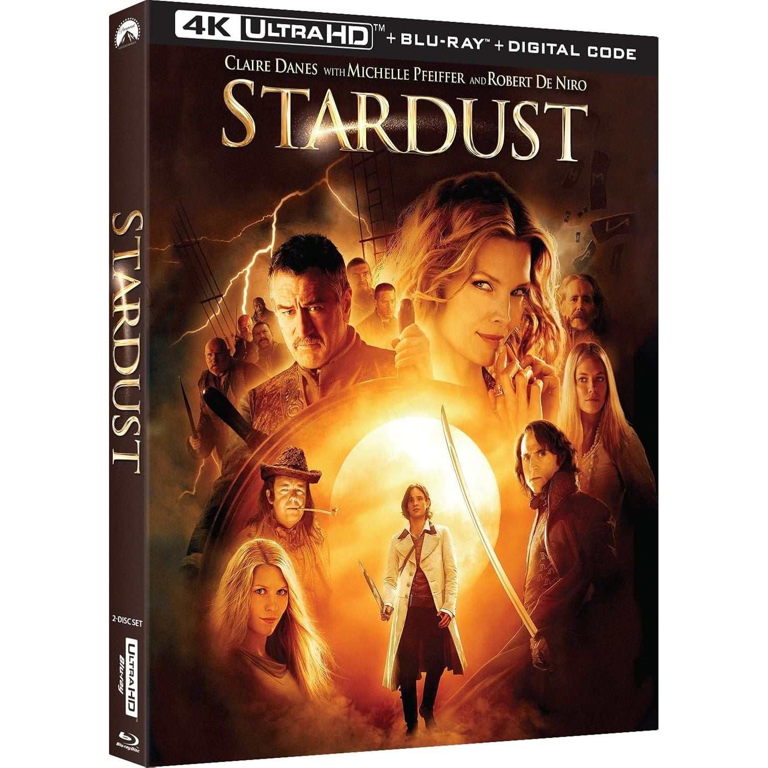 Stardust 4K UHD + Blu-Ray + Digital w/ Slipcover (Paramount US)