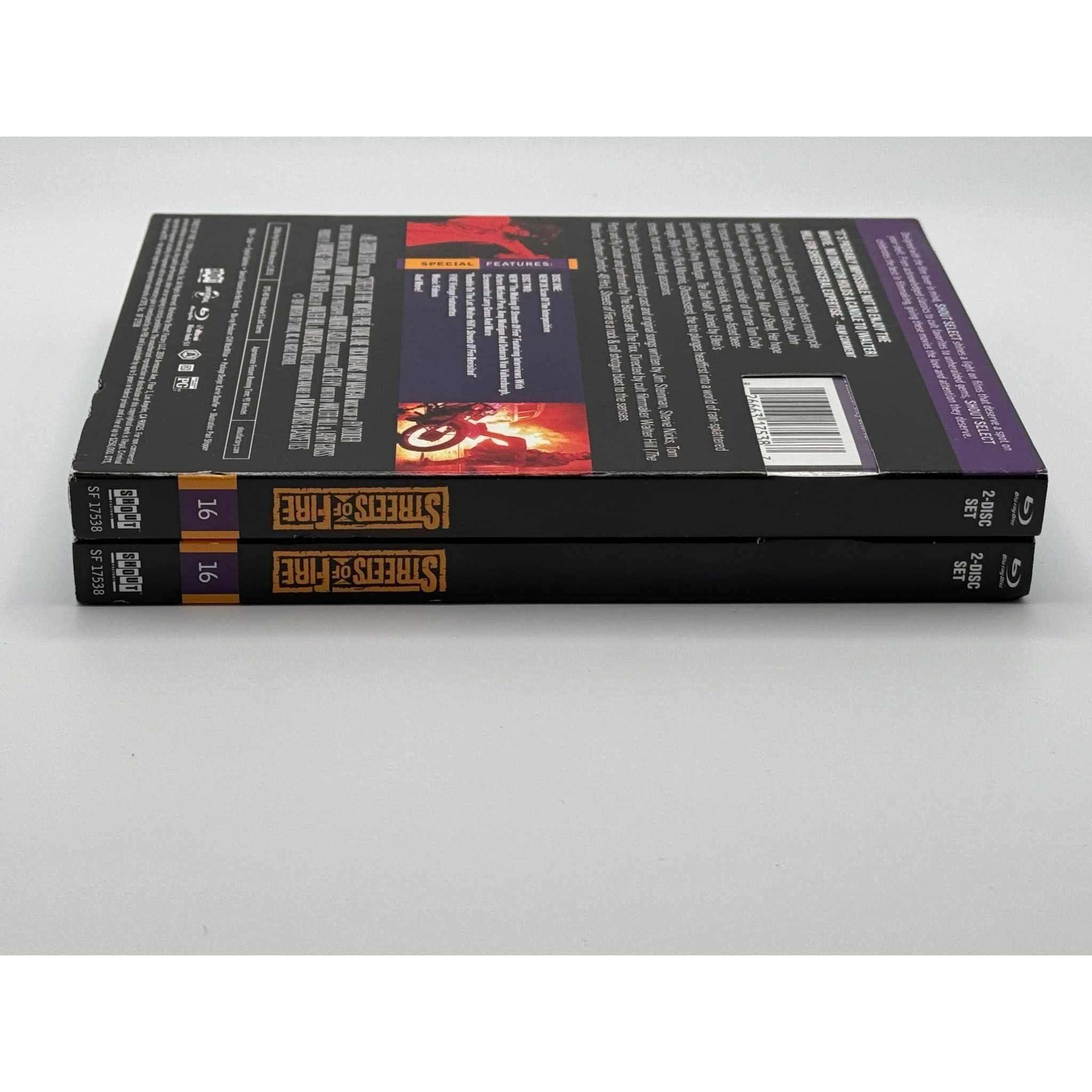 Streets of Fire Blu-Ray (USED) Shout Factory w/ Slipcover - Image 5