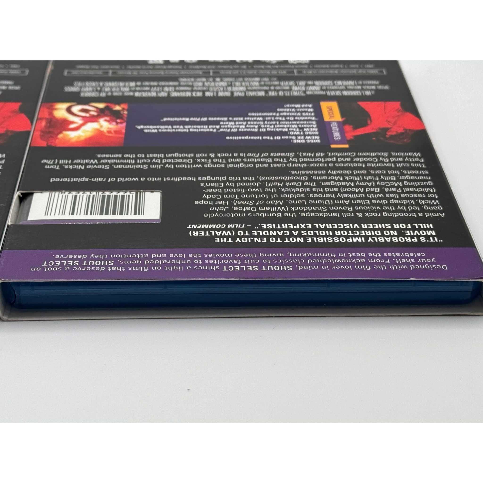 Streets of Fire Blu-Ray (USED) Shout Factory w/ Slipcover - Image 8