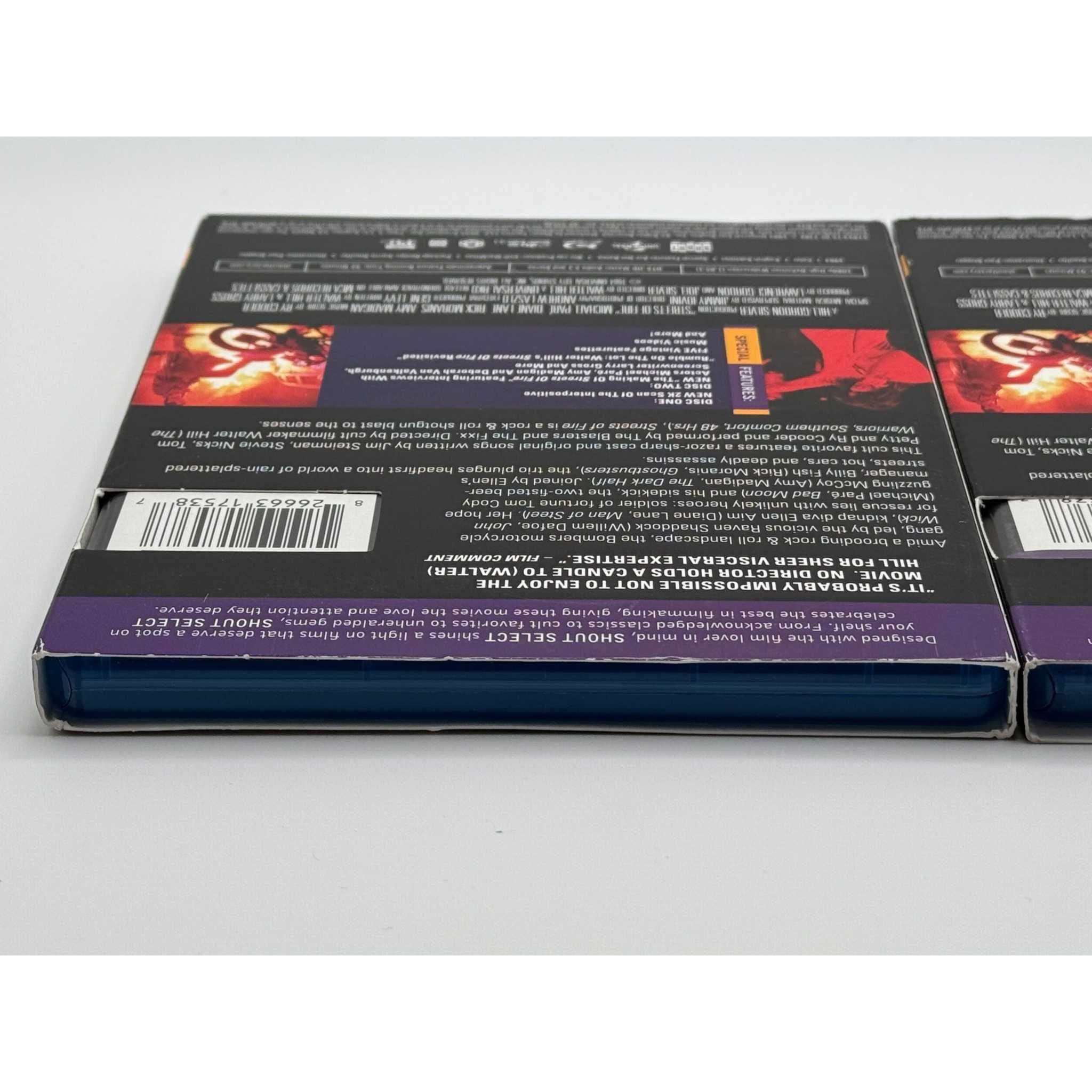 Streets of Fire Blu-Ray (USED) Shout Factory w/ Slipcover - Image 9
