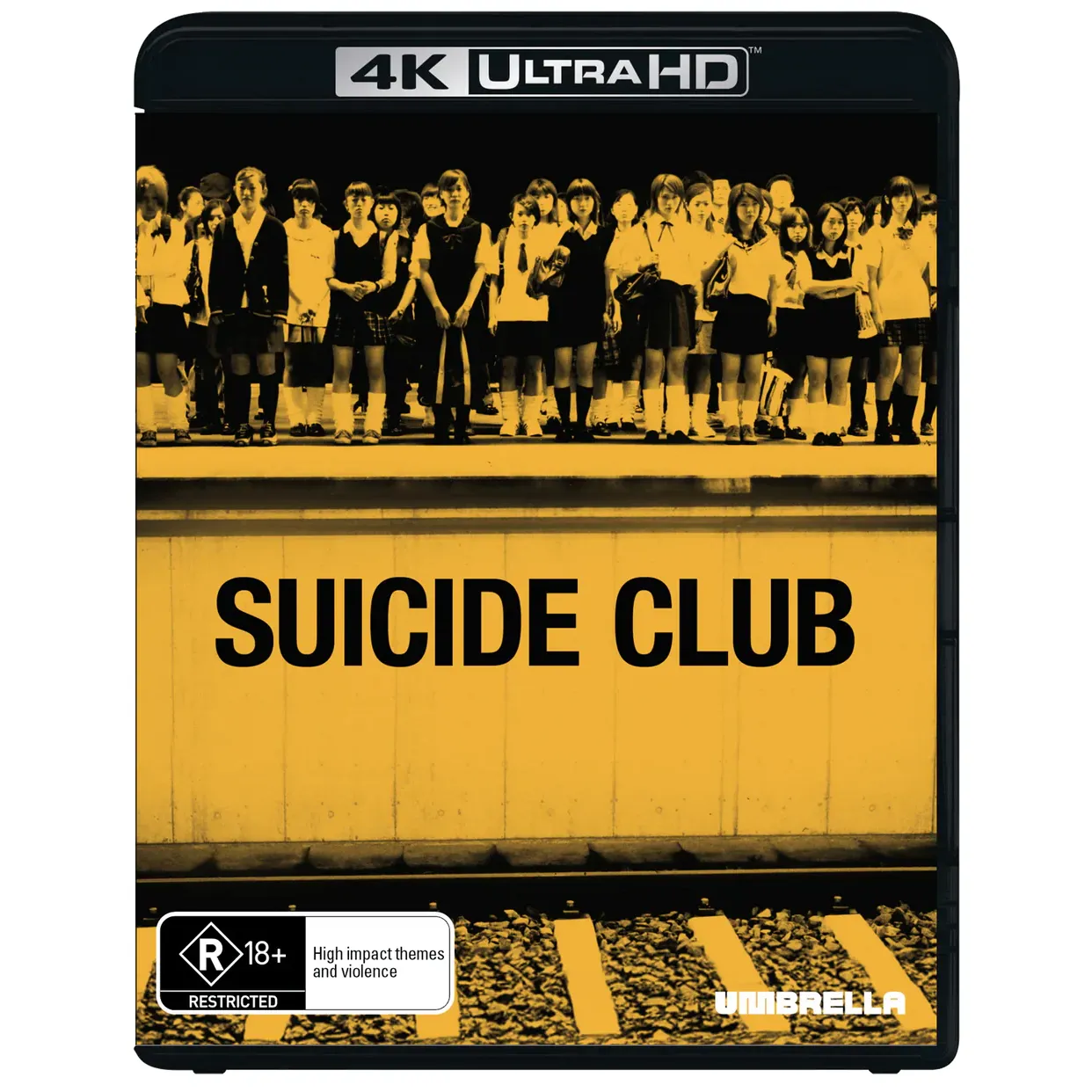 Suicide Club (2001) 4K UHD + Blu-Ray w/ Limited Edition Slipcover (Umbrella Entertainment) [REGION FREE] - Image 4