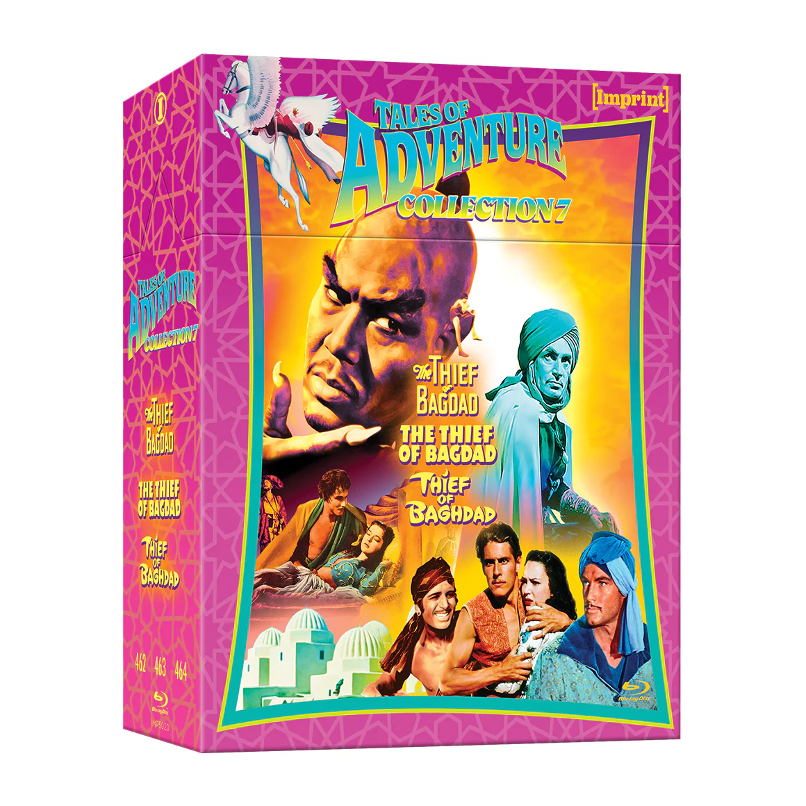 Tales Of Adventure - Collection 7 (1924 - 1961) Blu-Ray 3-Disc Limited Edition Hardbox (Imprint Films)