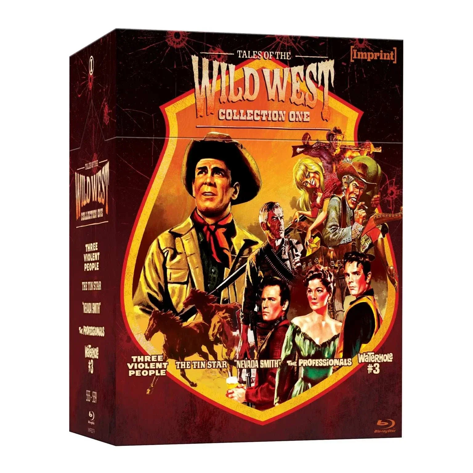 Tales of the Wild West: Collection One (1956 – 1967) 5-Disc Blu-Ray Hardbox (Imprint Films) [REGION FREE] - Image 2