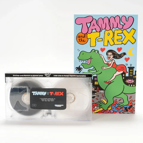 Tammy and the T-Rex - Limited Edition Deluxe LED VHS (Degausser Video) - Image 5
