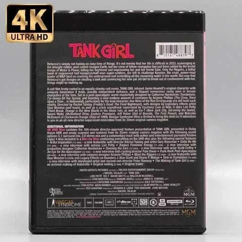 Tank Girl 4K UHD + Blu-Ray w/ Limited Edition Slipcase + Slipcover (Vinegar Syndrome Ultra (VSU)) - Image 12