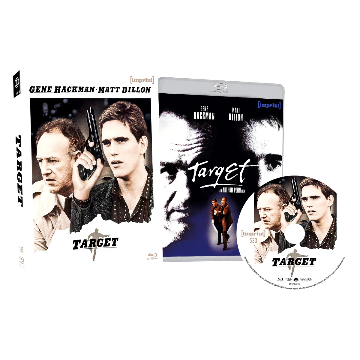Target (1985) Blu-ray w/ Limited Edition Slipcover (Imprint Films) [REGION FREE]