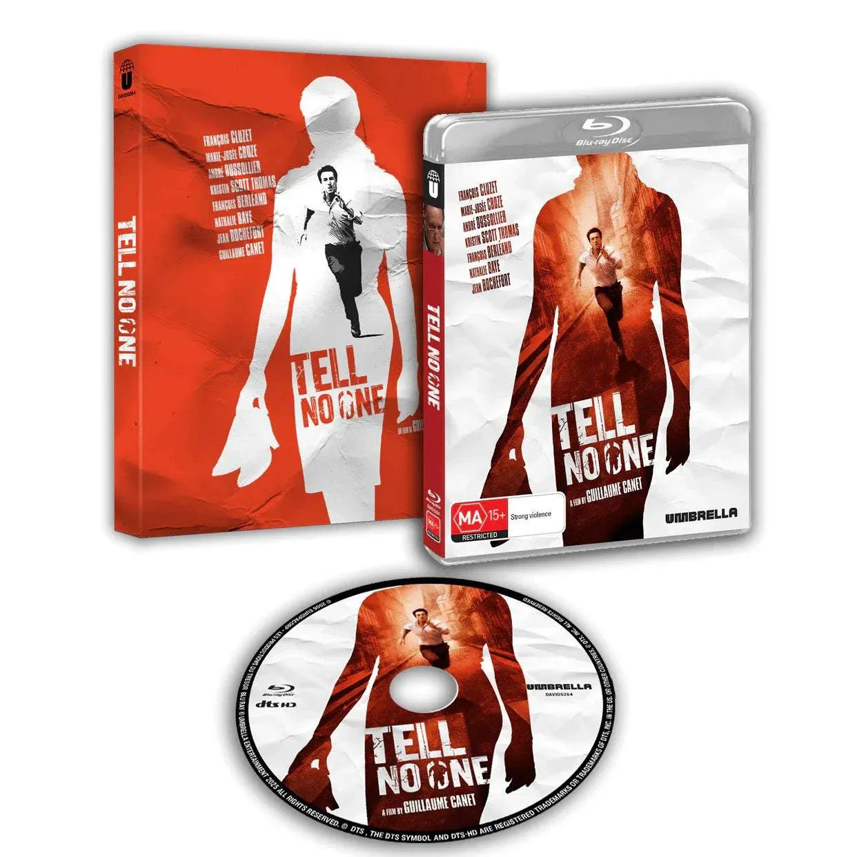 Tell No One (2006) Blu-Ray w/ Limited Edition Slipcover (Umbrella Entertainment) [REGION FREE]