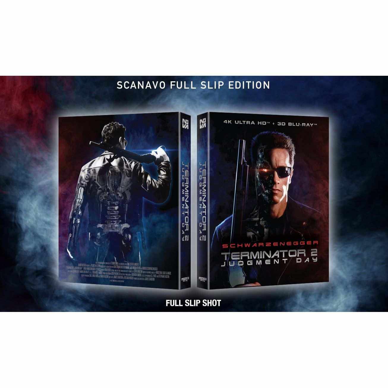 Terminator 2: Judgment Day 4K UHD + 3D Blu-Ray Scanavo Full Slip Edition (Nova Media)