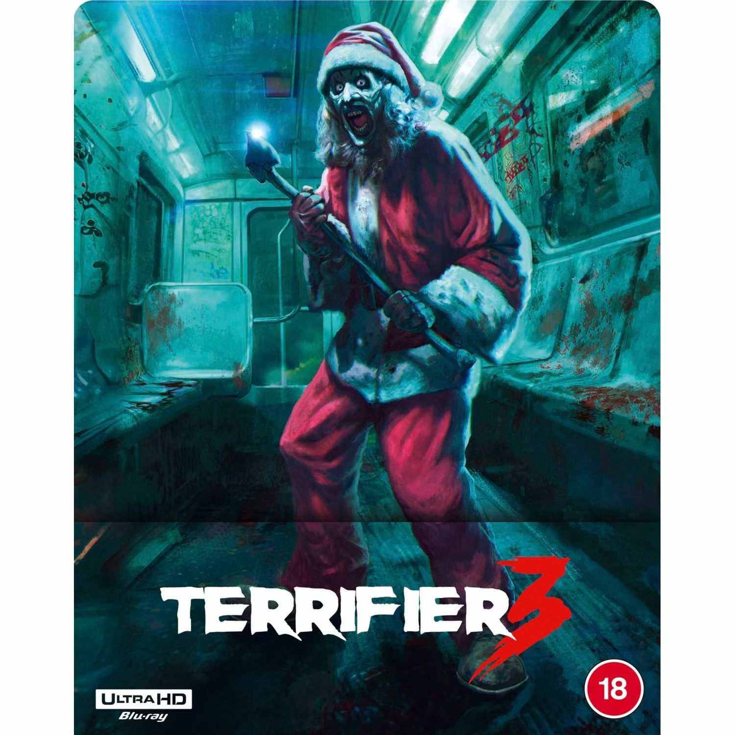 Terrifier 3 Limited Edition (UK) Steelbook 4K Ultra HD