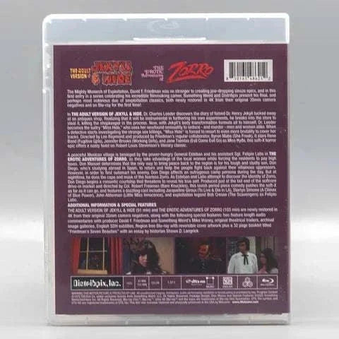 The Adult Version Of Jekyll & Hide + The Erotic Adventures of Zorro Blu-Ray (Something Weird Video/DISTRIBPIX) - Image 10