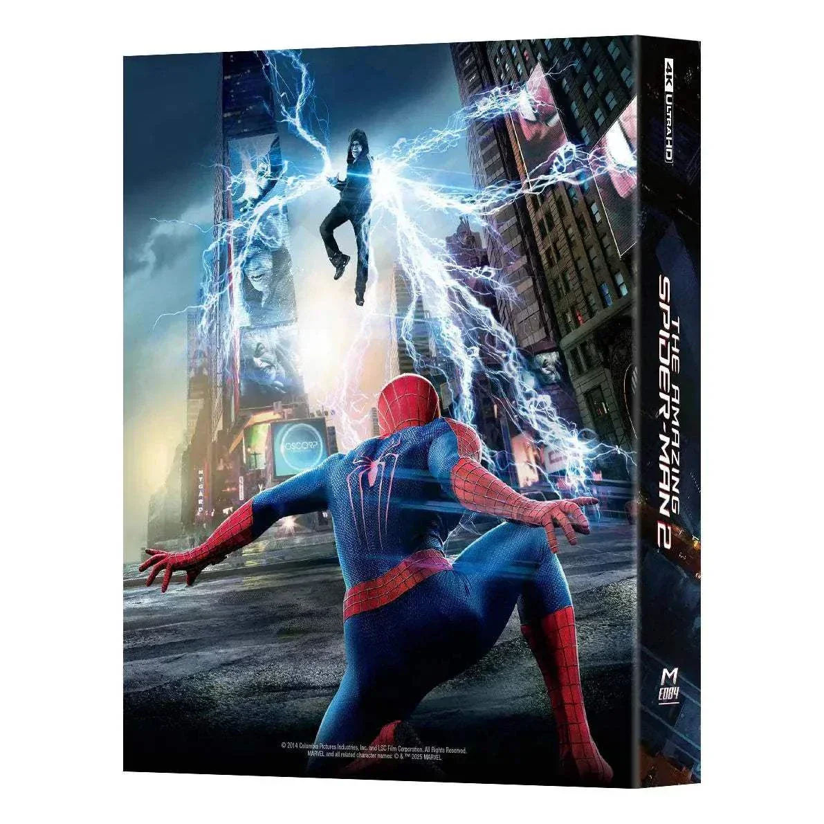 The Amazing Spider-Man 2 Steelbook 4K UHD + Blu-Ray - Double Lenticular Full Slip-B (Manta Lab ME #84) - Image 2