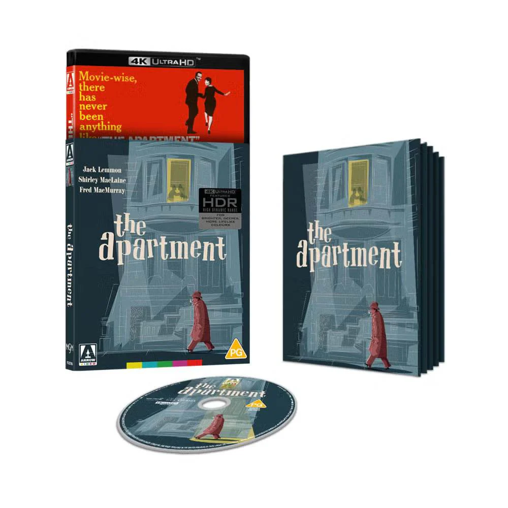 The Apartment Limited Edition 4K UHD w/ Slipcover + Booklet (Arrow Films UK)