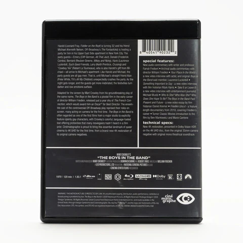 The Boys in the Band 4K UHD + Blu-Ray w/ Limited Edition Slipcase (Cinématographe) - Image 9
