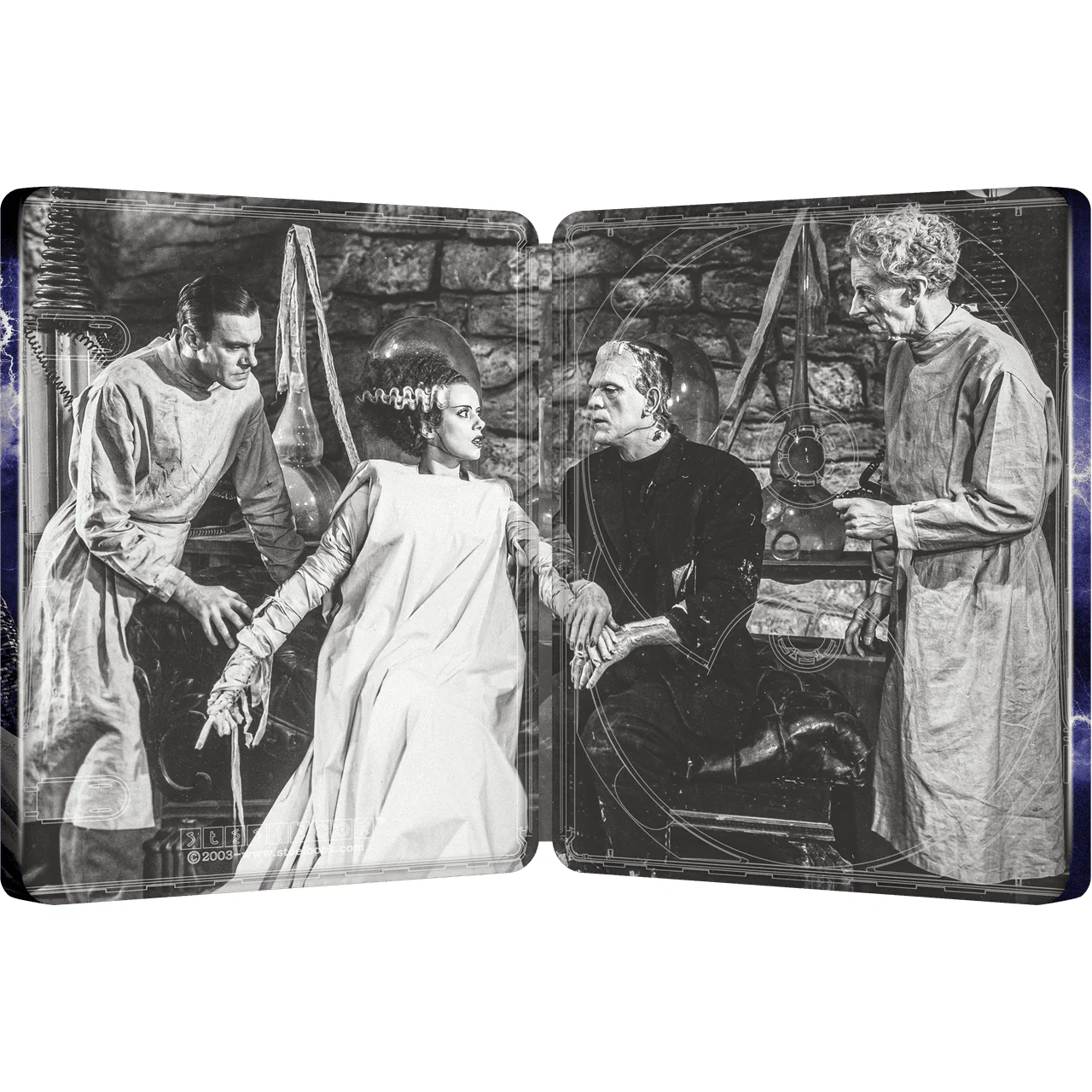 The Bride Of Frankenstein (UK) Limited Edition Steelbook 4K Ultra HD + Blu-Ray [REGION FREE] - Image 5