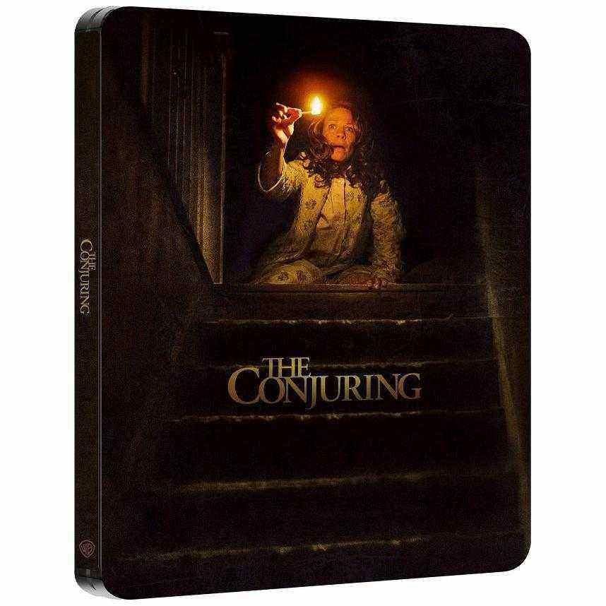 The Conjuring 4K Ultra HD + Blu-Ray (UK Steelbook) (REGION FREE)