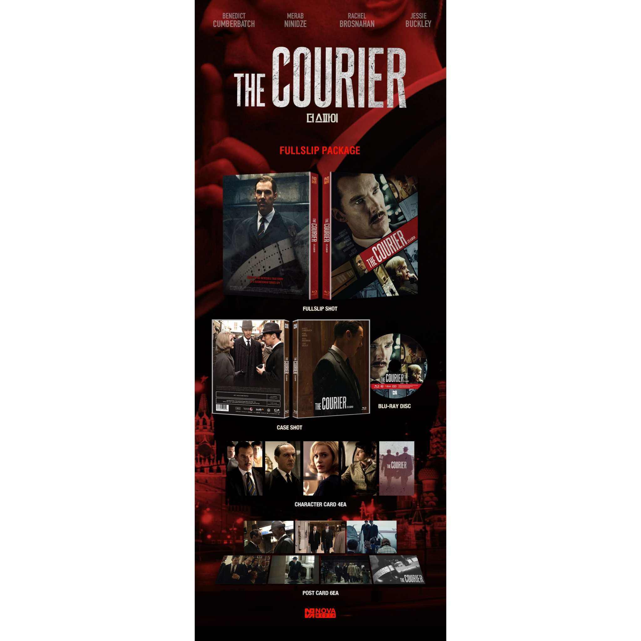 The Courier Blu-Ray Numbered Limited Edition Full Slip + Extras (Nova Media) - Image 2