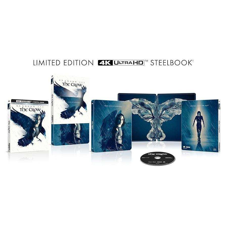 The Crow 30th Anniversary Limited Edition Steelbook 4K UHD + Digital (USA) - Image 2