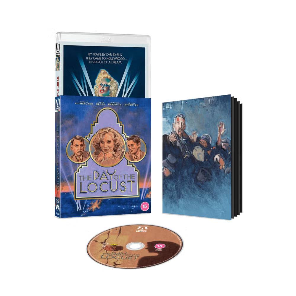 The Day Of The Locust Limited Edition Blu-Ray w/ Slipcover + Booklet (Arrow Films UK) [REGION B]