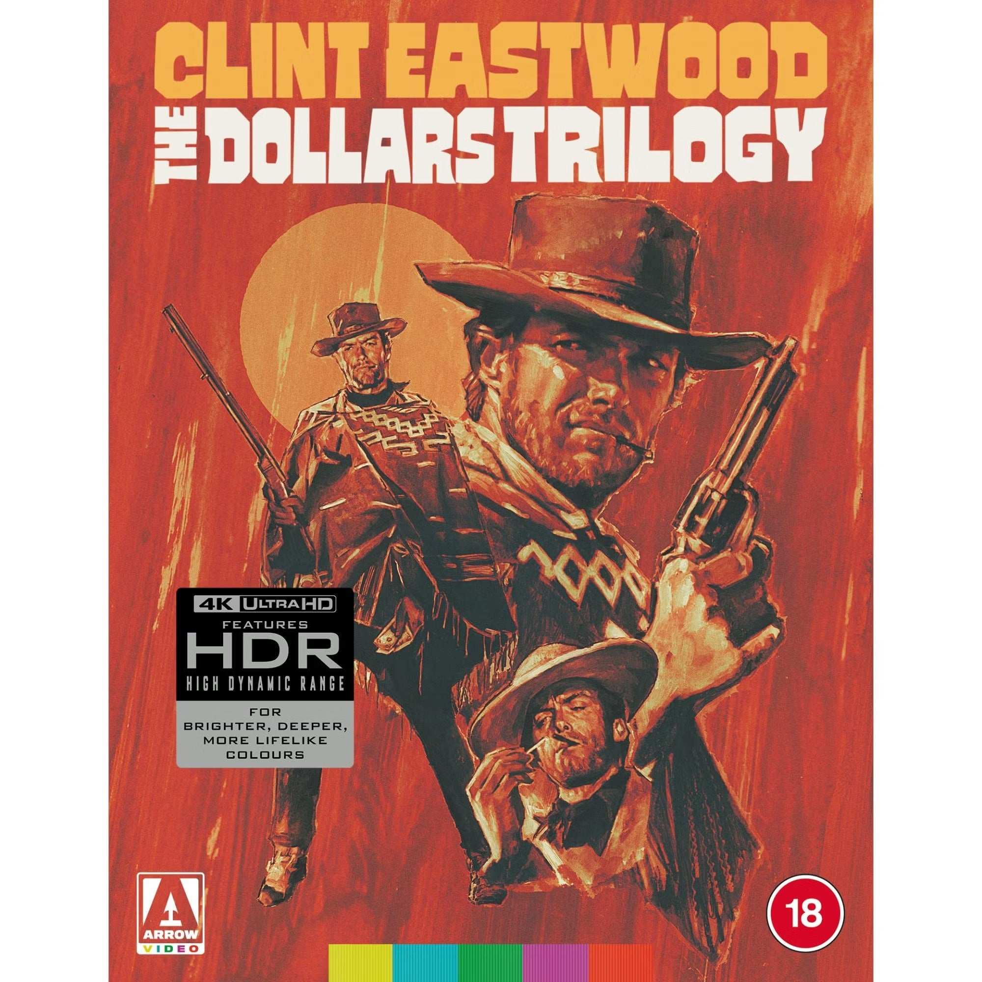 The Dollars Trilogy Limited Edition 4K UHD + Blu-Ray Box Set w/ Extras (Arrow Films UK) [REGION FREE/REGION B] - Image 2