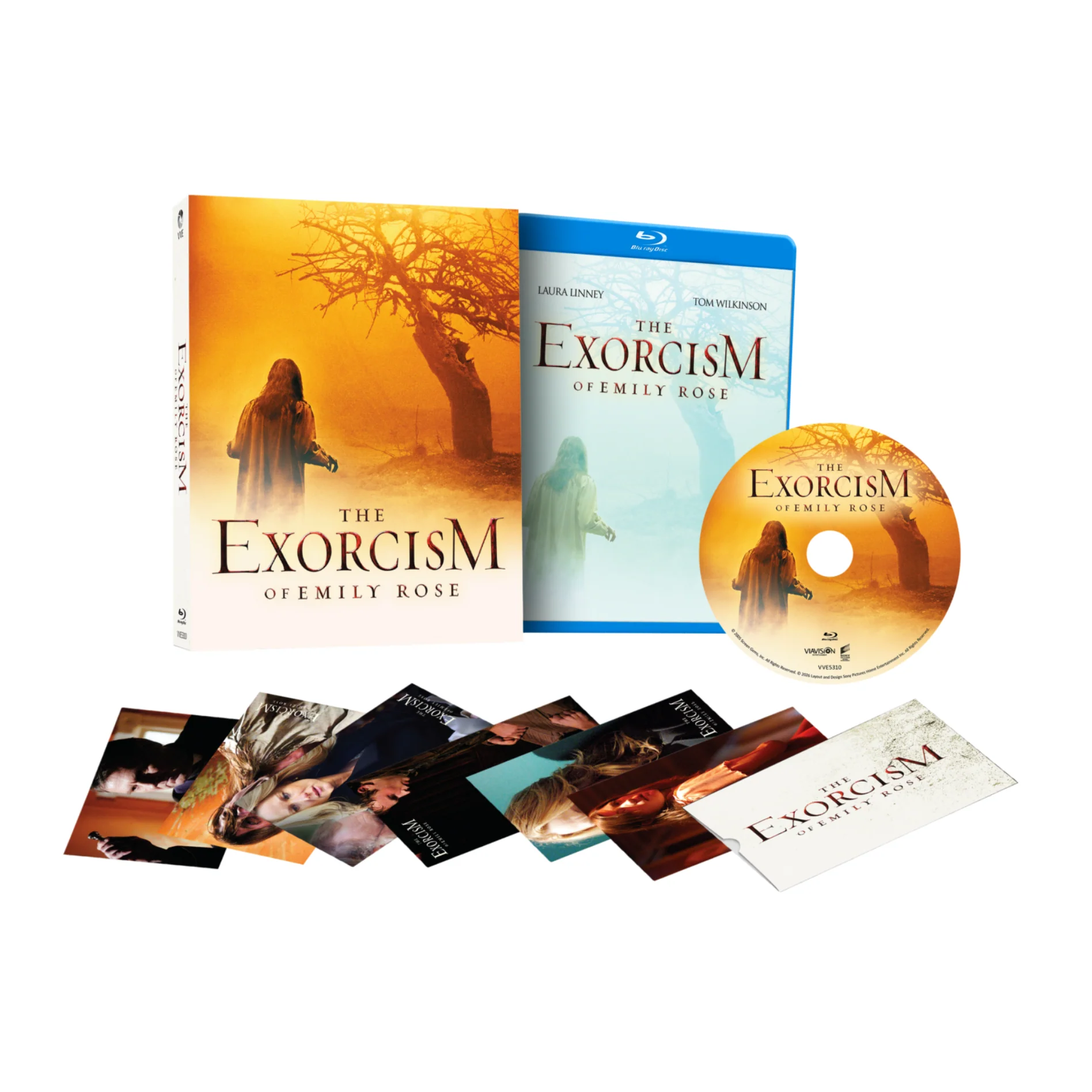 The Exorcism Of Emily Rose (2005) – Blu-ray Limited Edition 3D Lenticular Hardcase + Art Cards (Via Vision) [REGION FREE]