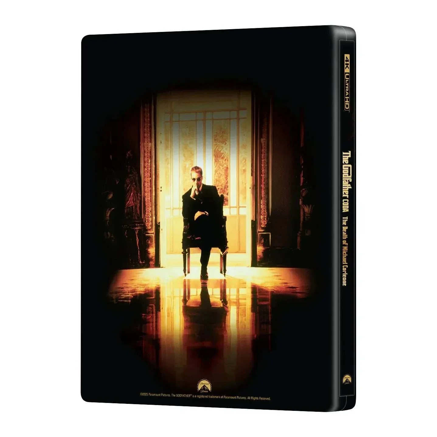The Godfather Part III [DOUBLE LENTICULAR - A] Steelbook 4K UHD + Blu-Ray (Manta Lab ME #88) - Image 5