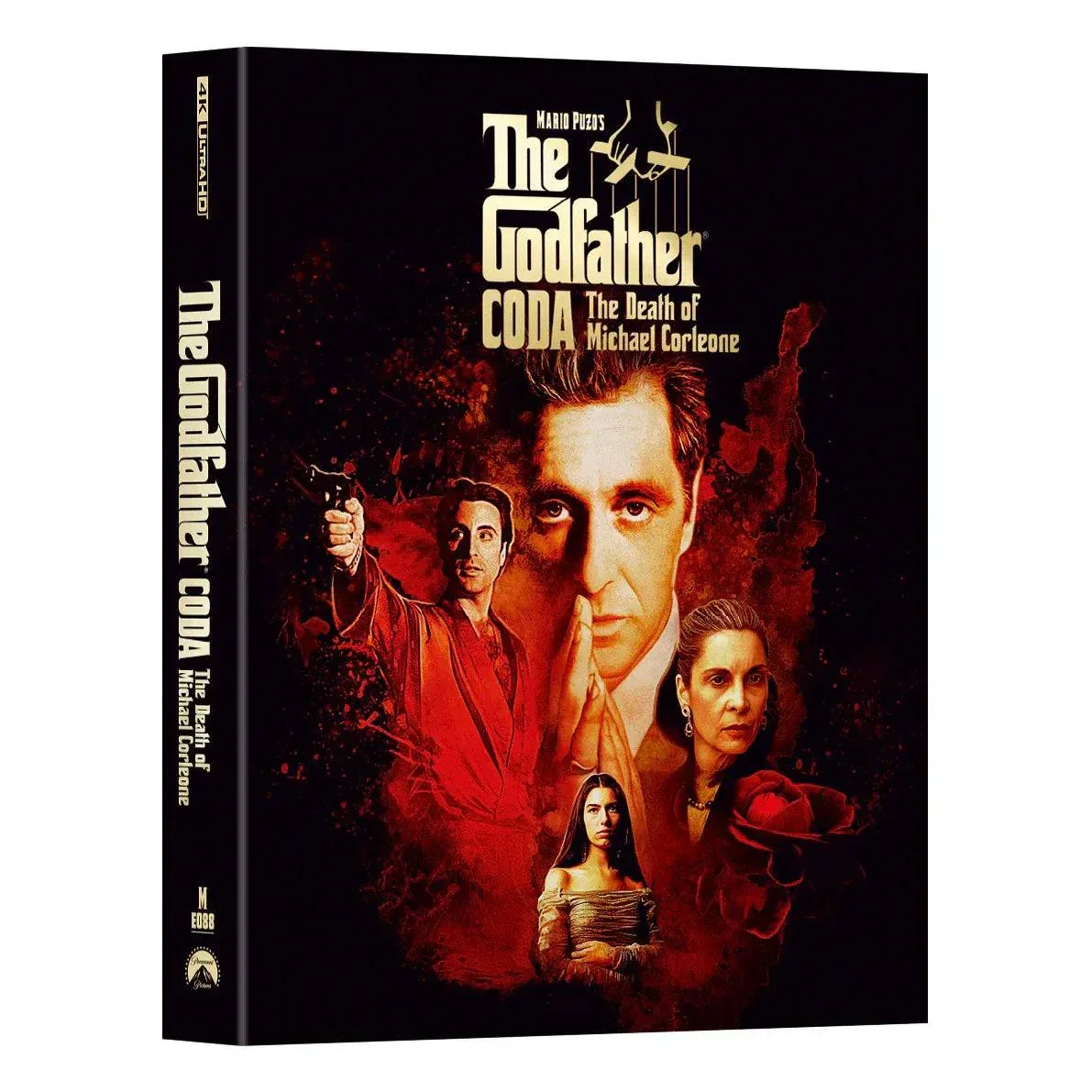 The Godfather Part III [DOUBLE LENTICULAR - B] Steelbook 4K UHD + Blu-Ray (Manta Lab ME #88)
