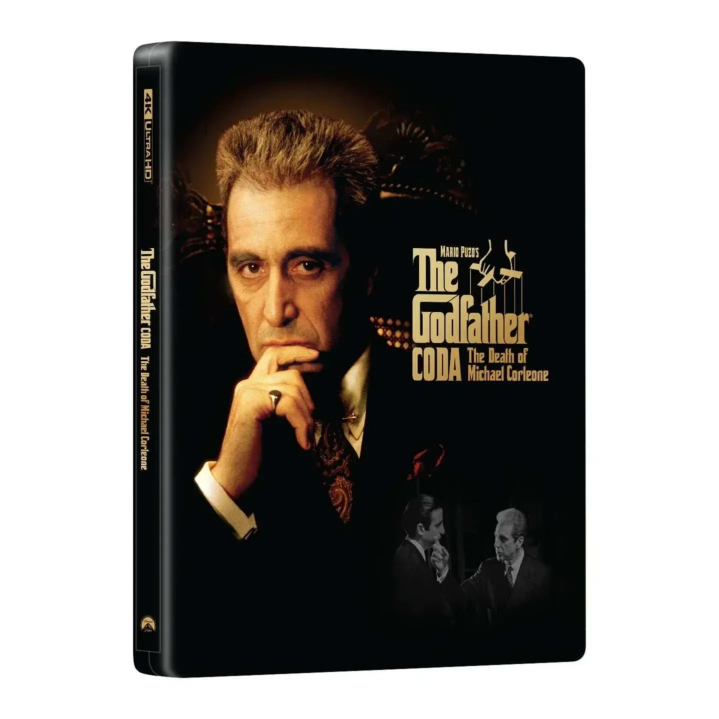 The Godfather Part III [DOUBLE LENTICULAR - B] Steelbook 4K UHD + Blu-Ray (Manta Lab ME #88) - Image 4