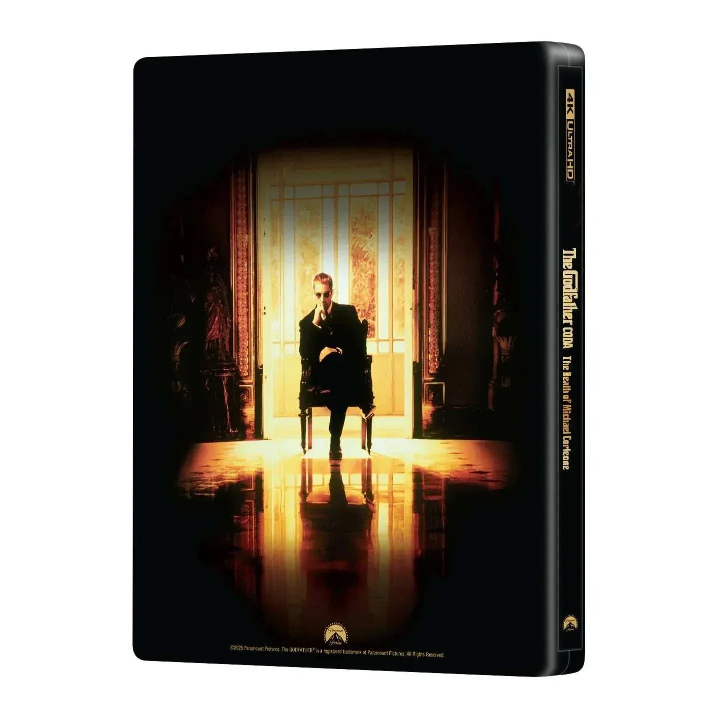 The Godfather Part III [DOUBLE LENTICULAR - B] Steelbook 4K UHD + Blu-Ray (Manta Lab ME #88) - Image 5