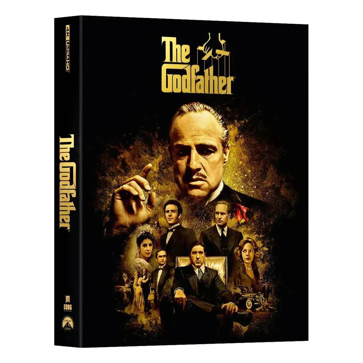 The Godfather Steelbook 4K UHD + Blu-Ray - Double Lenticular Full Slip-B (Manta Lab ME #86)
