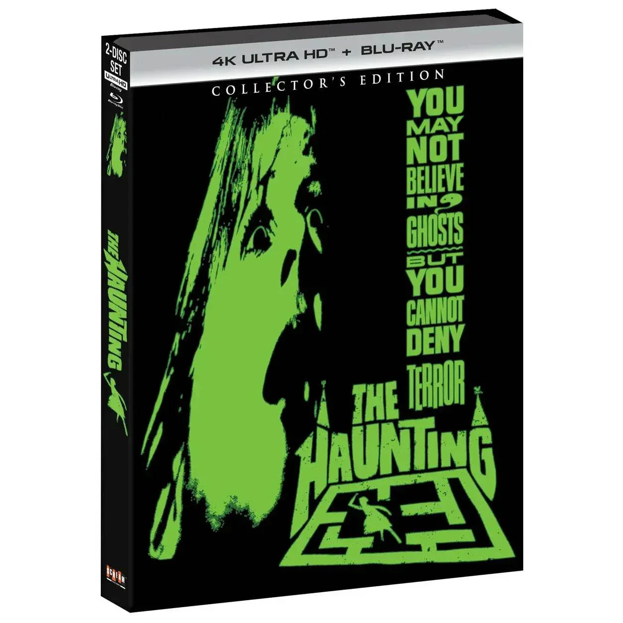 The Haunting (1963) Collector's Edition 4K UHD + Blu-Ray w/ Slipcover (Scream Factory)