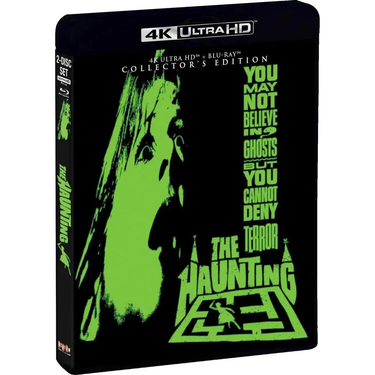 The Haunting (1963) Collector's Edition 4K UHD + Blu-Ray w/ Slipcover (Scream Factory) - Image 2