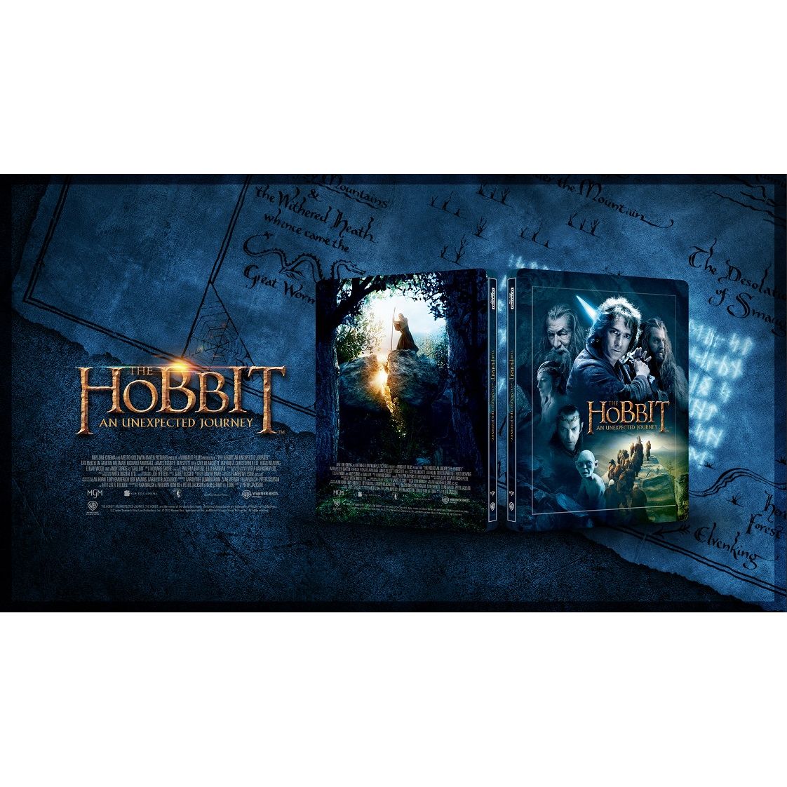 The Hobbit: An Unexpected Journey 4K UHD (DOUBLE LENTICULAR) Limited Edition WEA Steelbook [Blufans BE #103] - Image 3