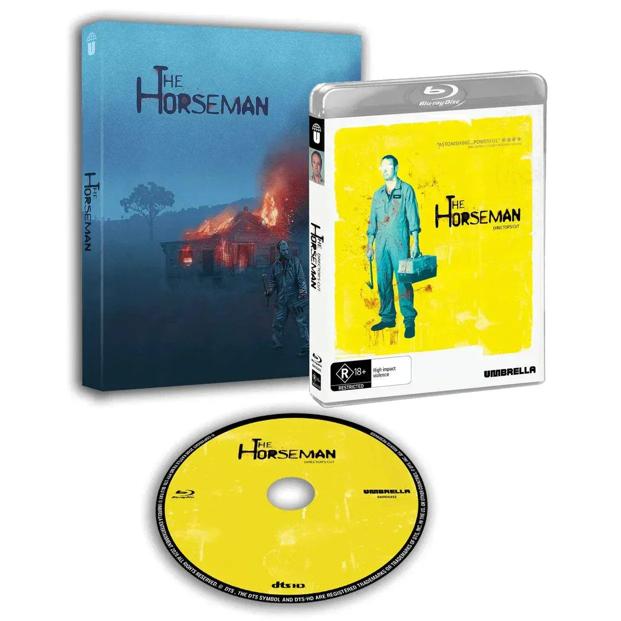 The Horseman, Directors Cut (2008) Blu-Ray w/ Limited Edition Slipcover (Umbrella Entertainment) [REGION FREE]