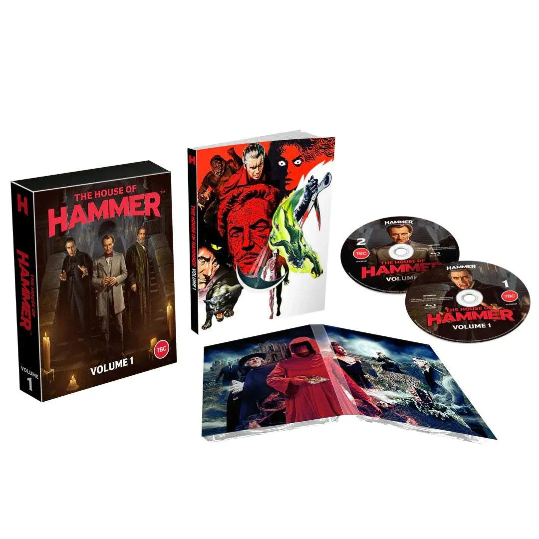 The House of Hammer: Volume 1 Blu-Ray (Hammer UK) Limited Edition w/ Slipcase [REGION FREE]