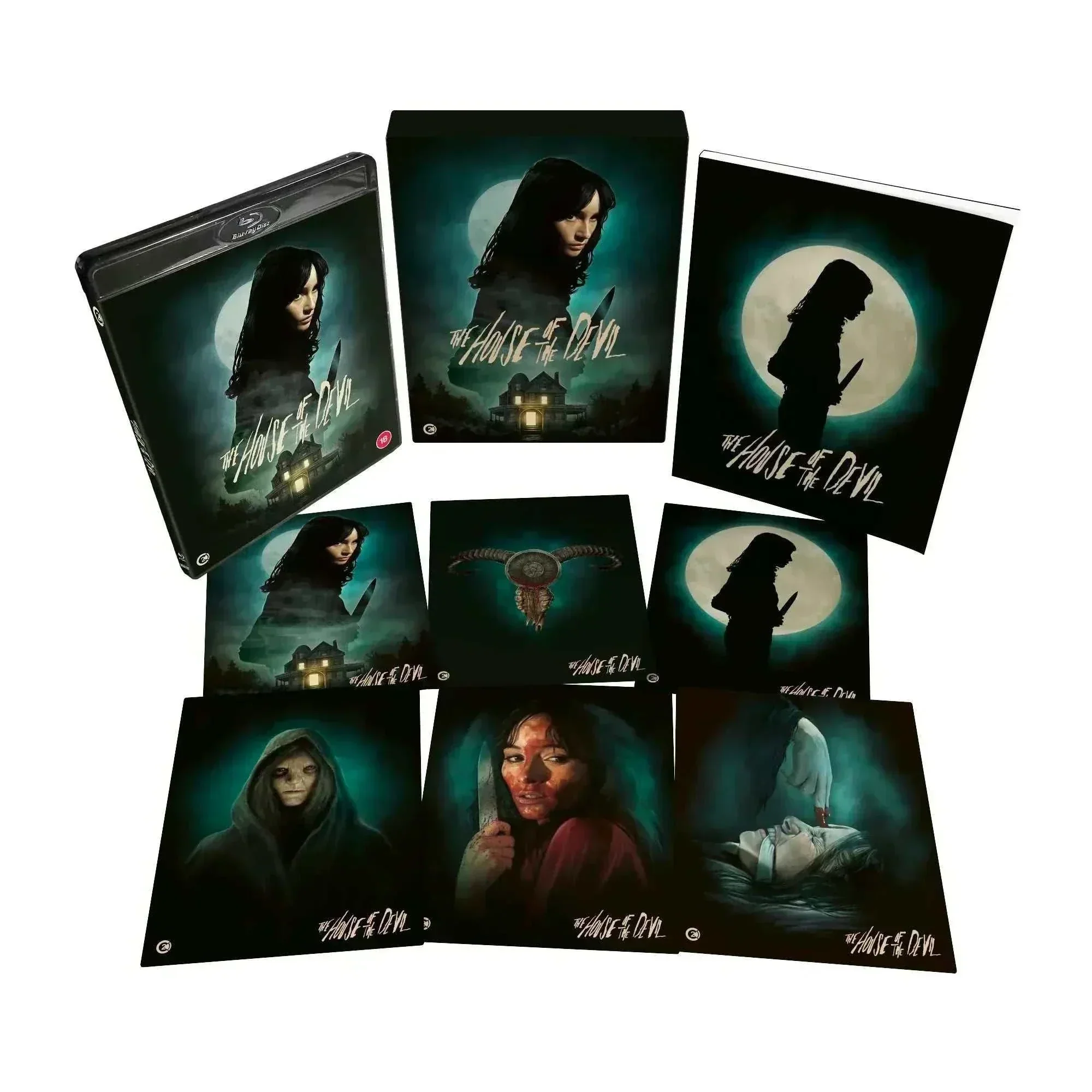 The House Of The Devil Limited Edition Blu-Ray w/ Rigid Slipcase + Extras (Second Sight) [REGION B]