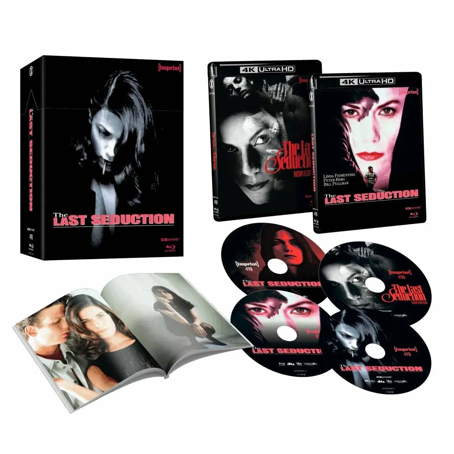 The Last Seduction (1994) 4K UHD + Blu-ray Limited Edition Hardbox + Hardback Booklet (Imprint Films) [REGION FREE]