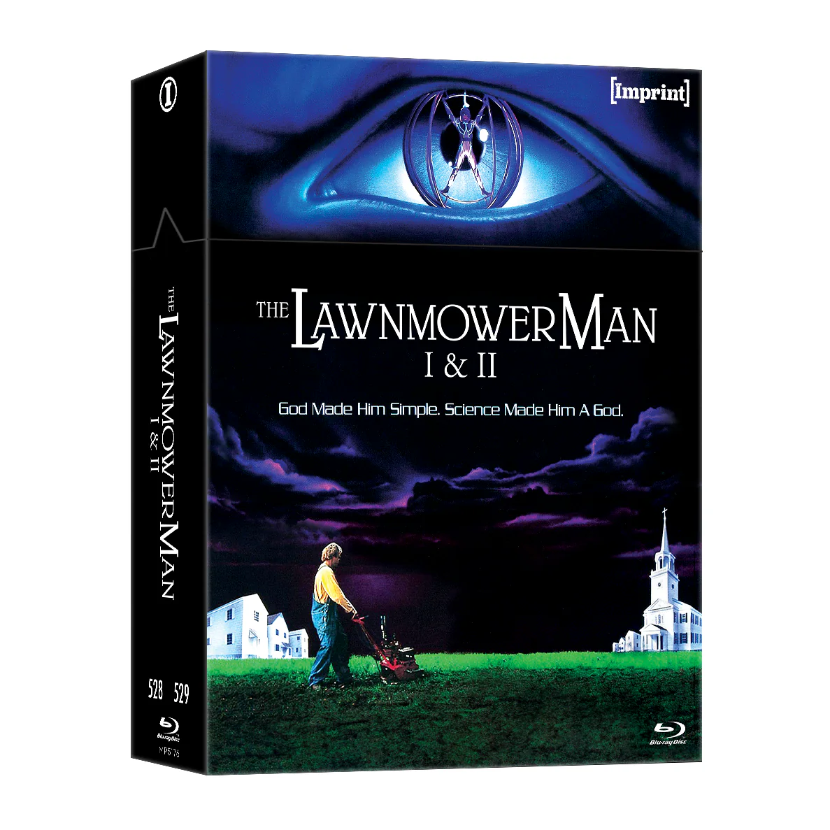 The Lawnmower Man I & II [3-Disc Blu-Ray] Limited Edition Hardbox (Imprint Films) [REGION FREE] - Image 2