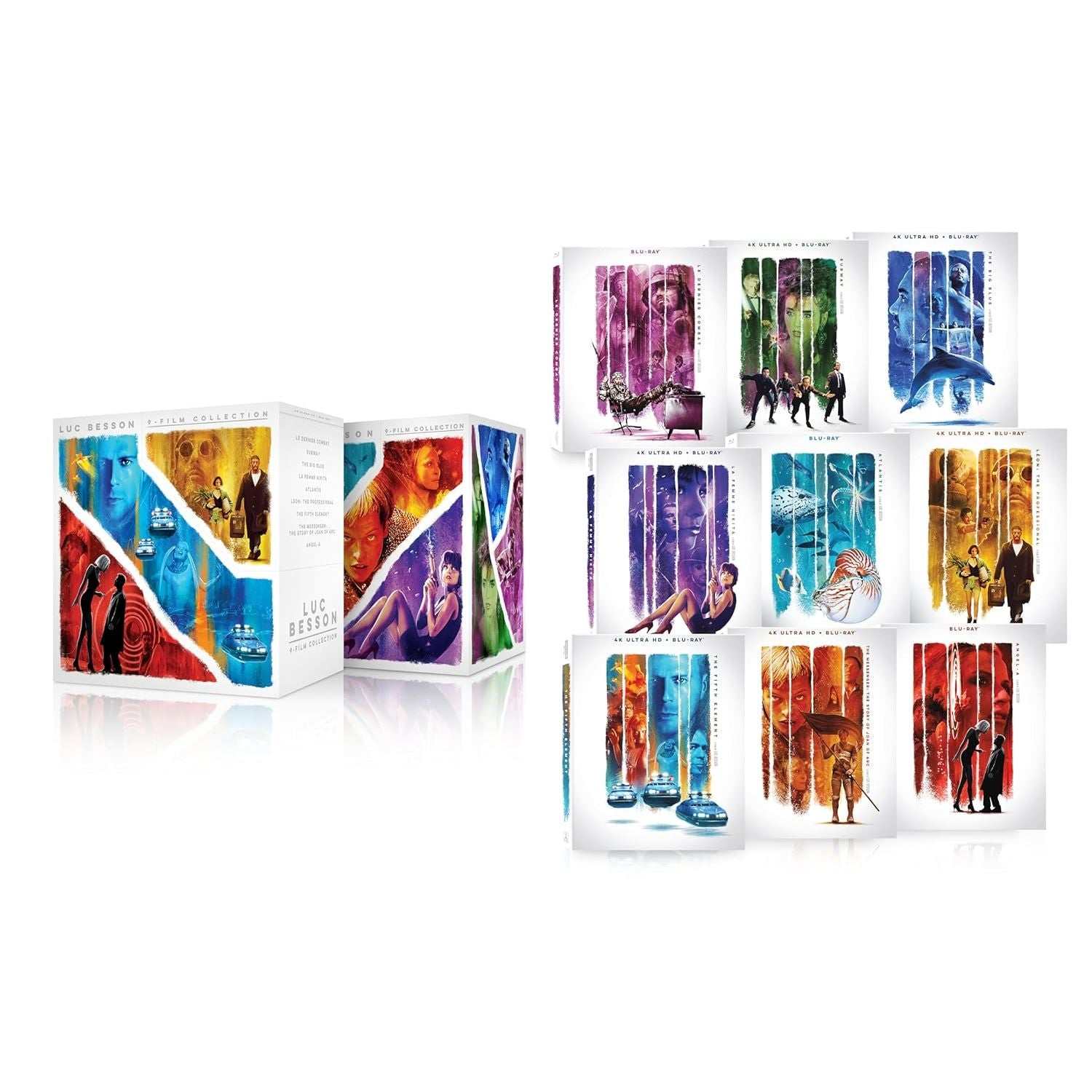 The Luc Besson Collection (Limited Edition Box Set) 4K UHD + Blu-Ray