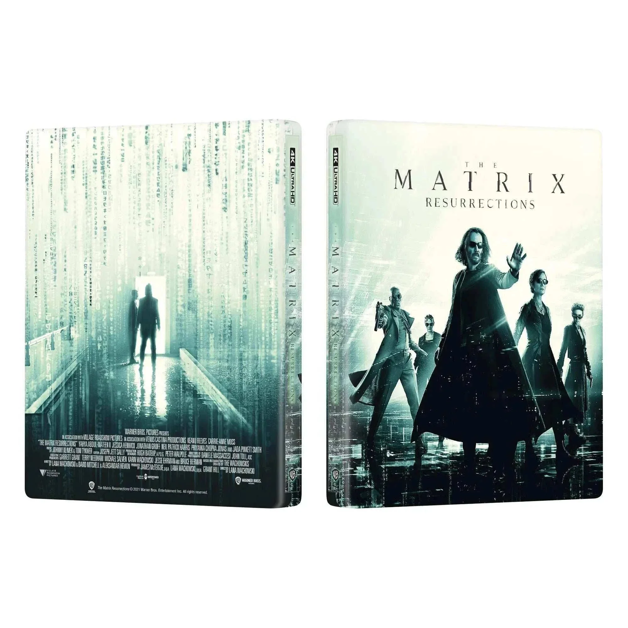 The Matrix Resurrections 4K UHD + Blu-Ray Steelbook - One Click (ME #47) w/ Dejavu Cat Gift - Image 5