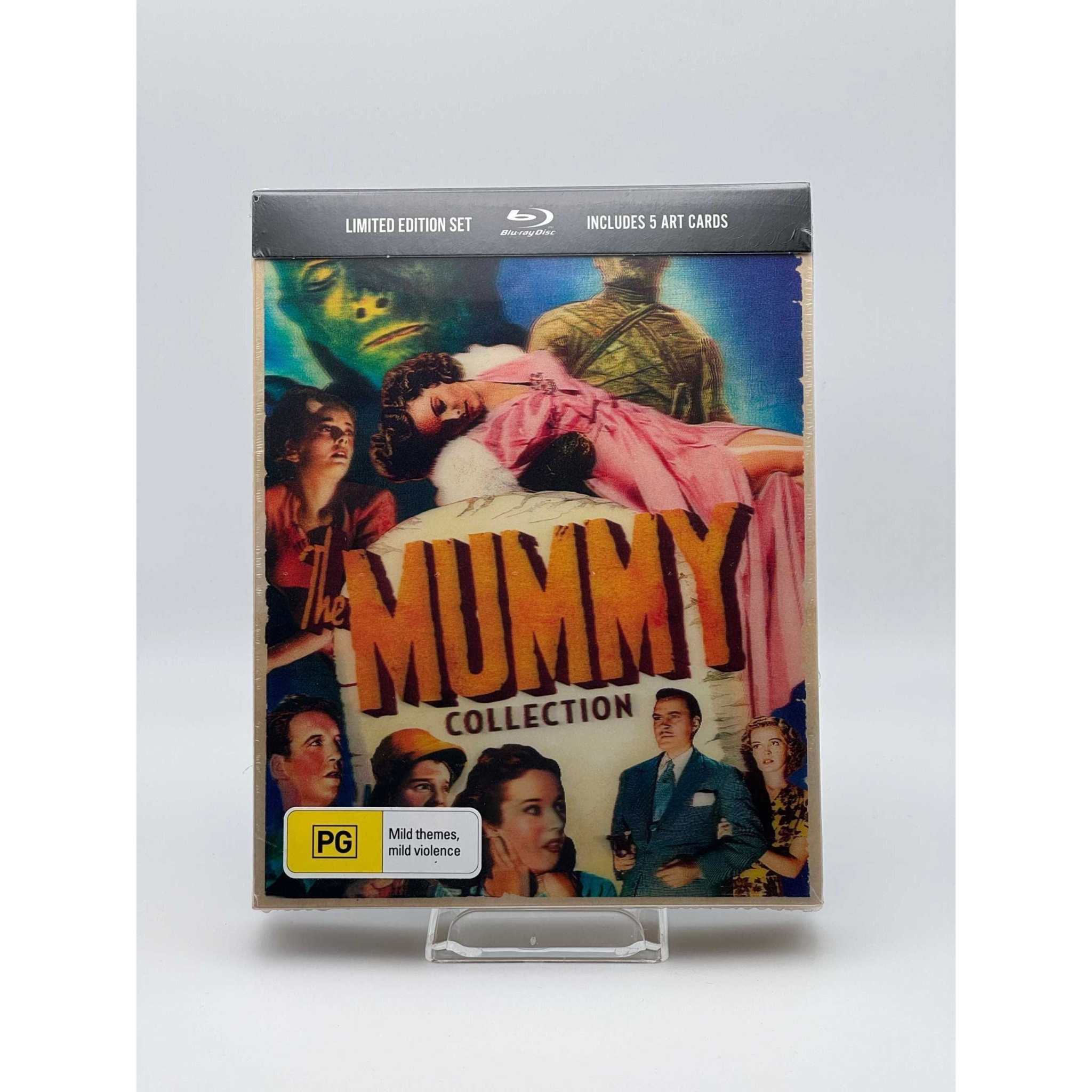 The Mummy Collection (1932-1944) Limited Edition Blu-ray Set w/ Lenticular Cover and Art Cards - Image 3
