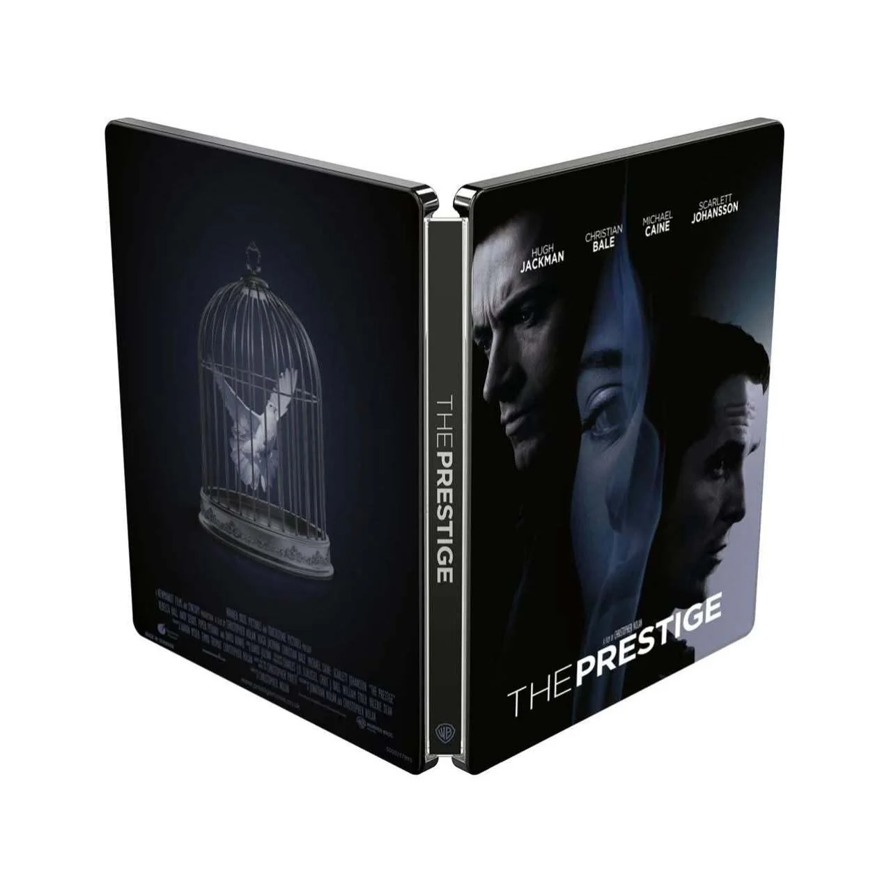 The Prestige Limited Edition Steelbook (Warner Bros. UK) 4K UHD + Blu-Ray w/ Debossed Title [REGION FREE]