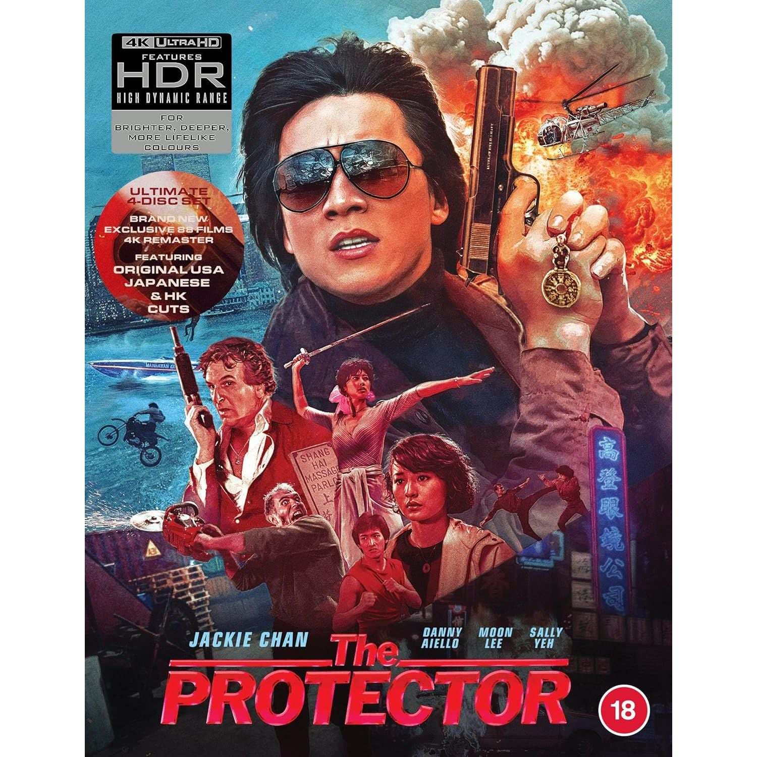 The Protector Deluxe Limited Edition 4K Ultra HD + Blu-Ray w/ Rigid Slipcase + Extras (88 Films UK) [REGION FREE/REGION B] - Image 2