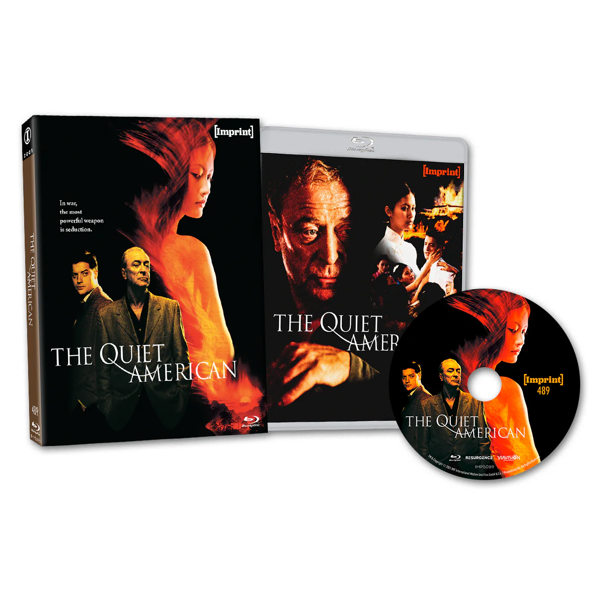 The Quiet American (2002) Blu-Ray w/ Limited Edition Slipcover (Imprint Films) [REGION FREE]